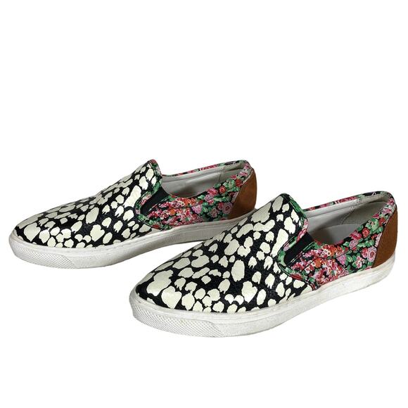 Coach Floral Animal Print Sneaker C103 Limited Edition, 6.5, Loafers Mob Wife - Picture 12 of 15